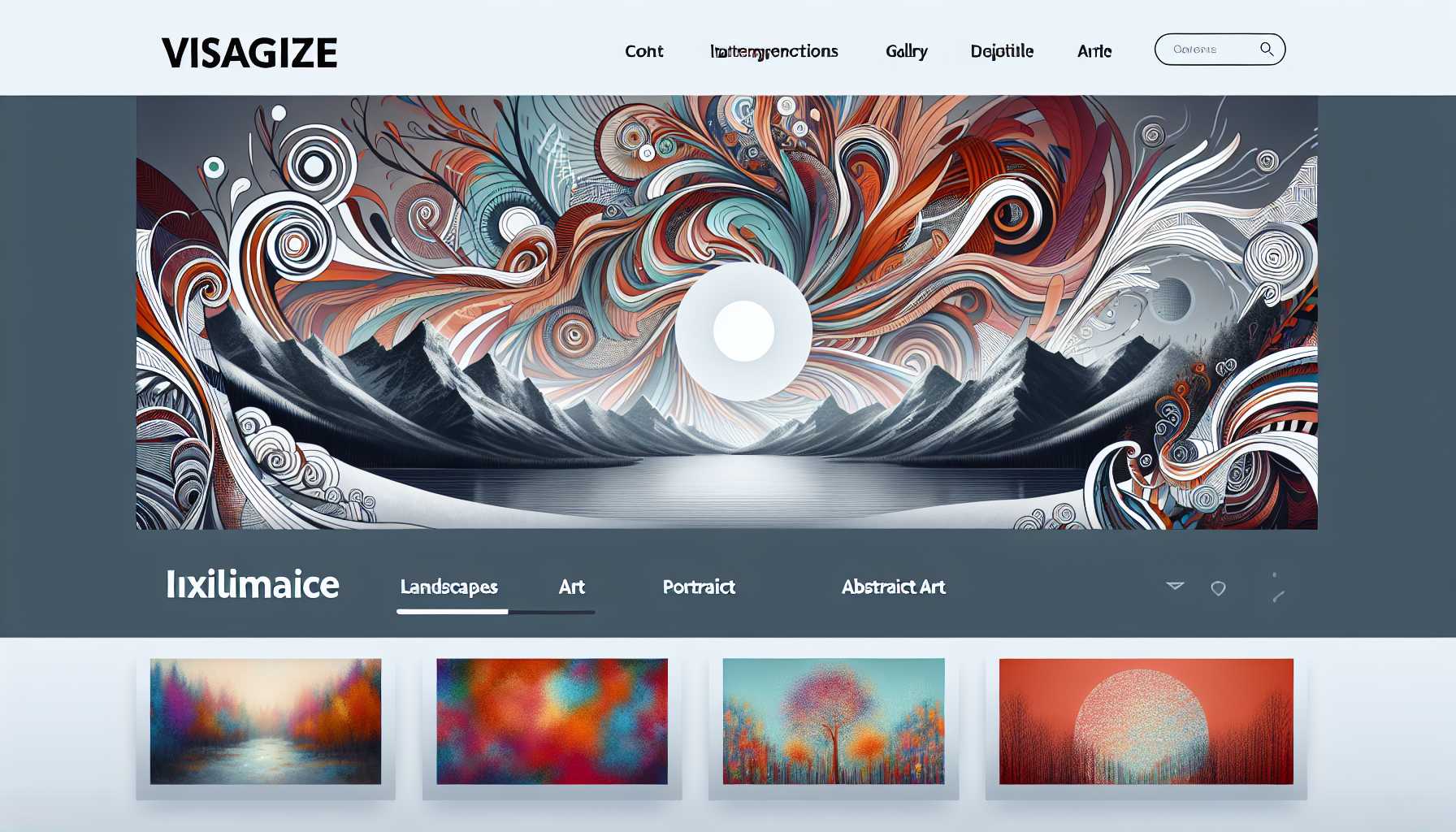 A vibrant online art gallery showcasing Yakutian art on the ArtYakutia platform.