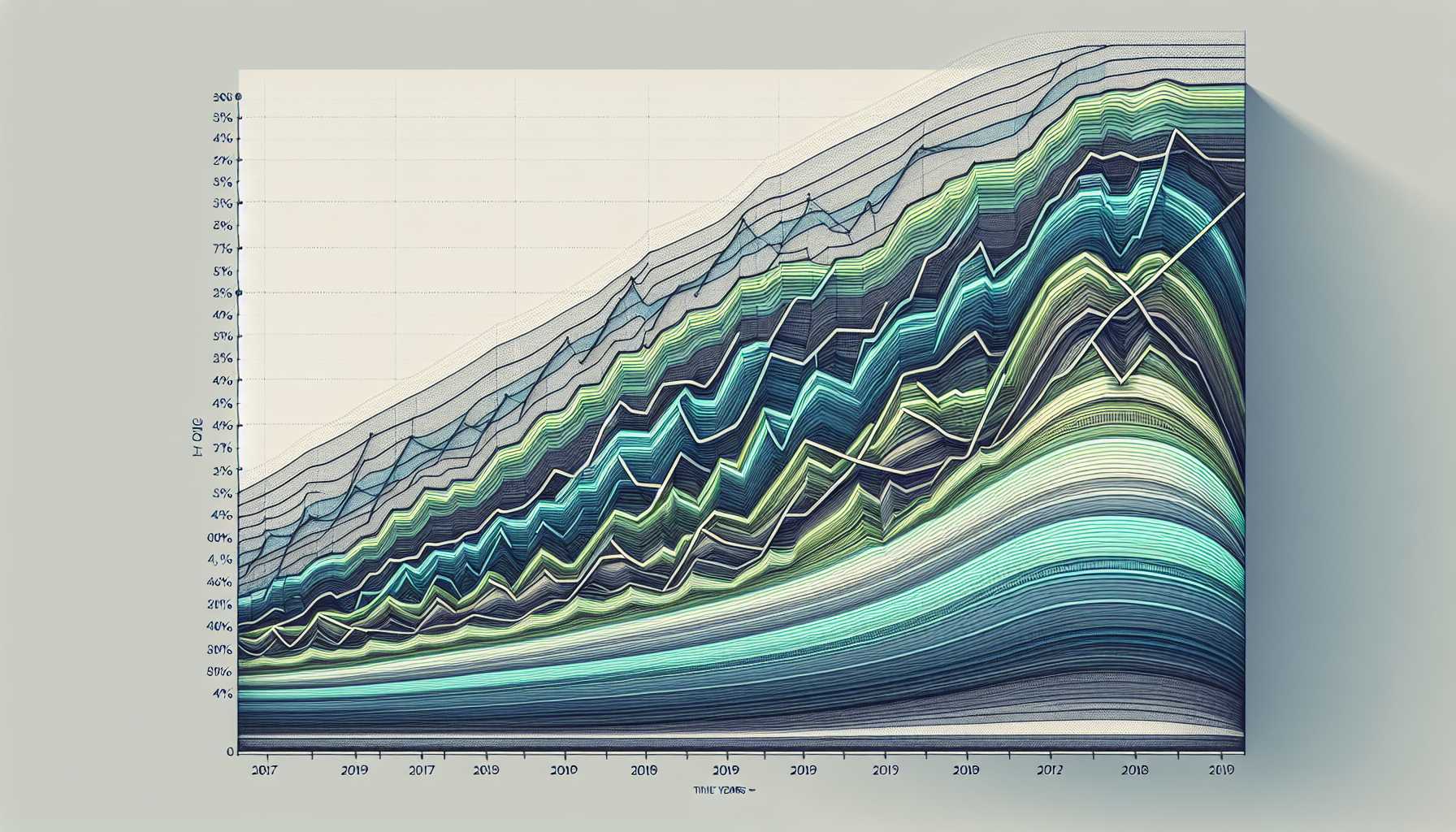 Graph showing the growth of 4K TV penetration in the US