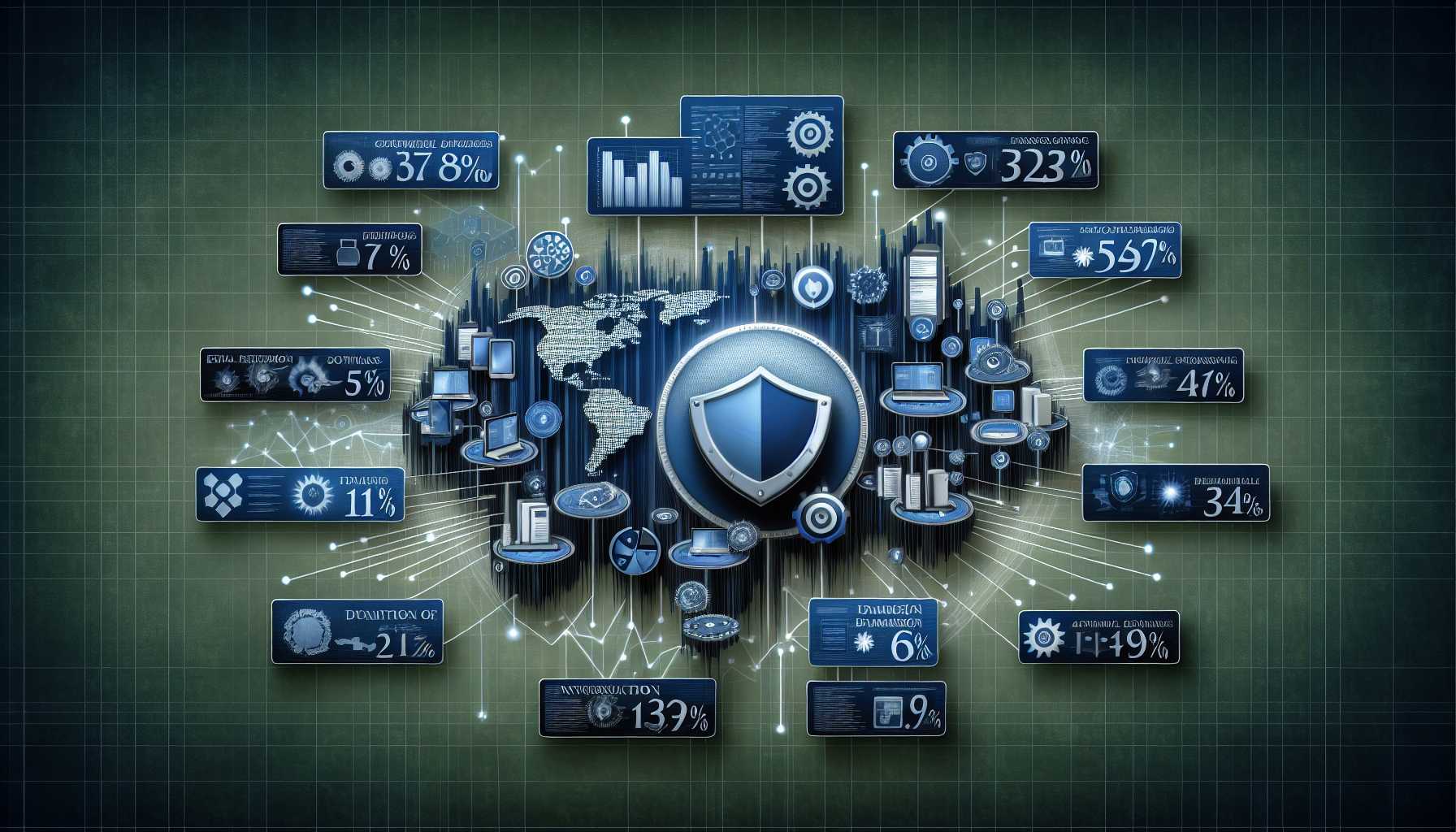 Market share of cybersecurity software used by small businesses in the USA