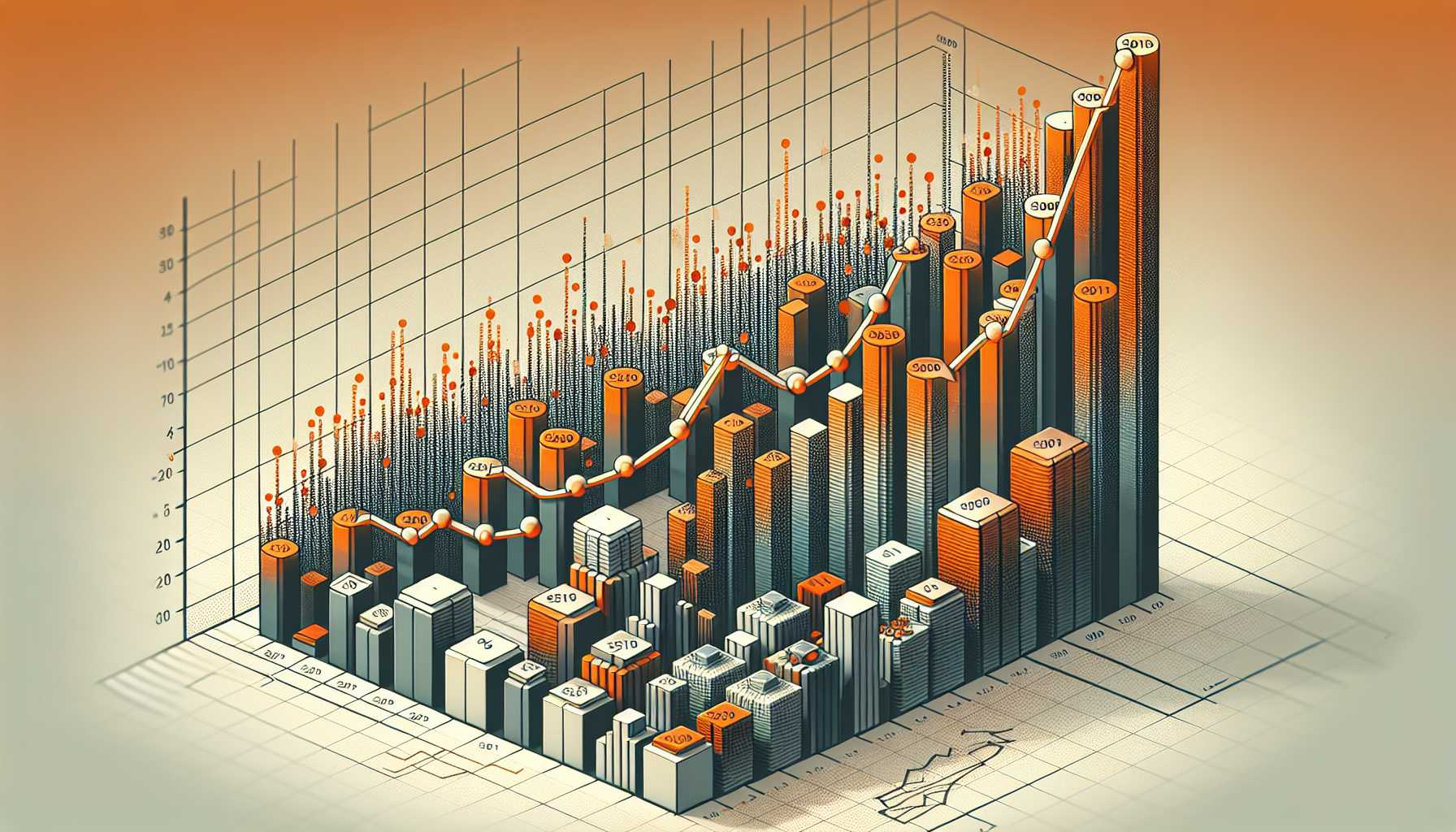 A graph showing the increasing number of people in the Netherlands with digital-only bank accounts over the past 5 years.