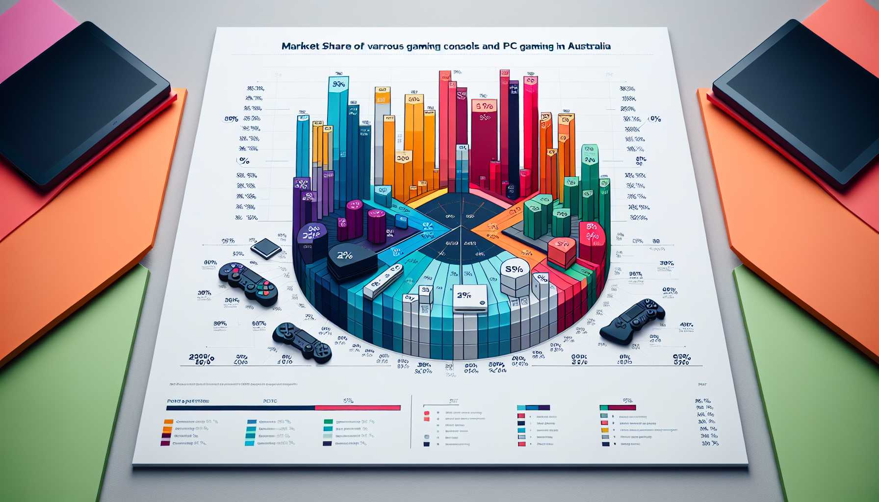 Market Share of Gaming Consoles vs. PC Gaming in Australia