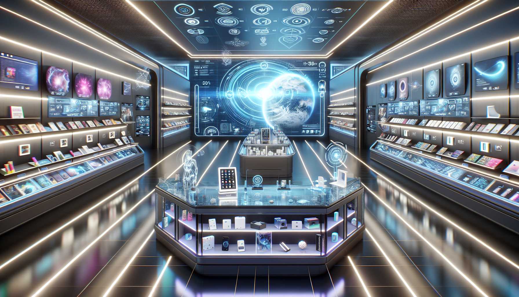 immersive 3D virtual store experience