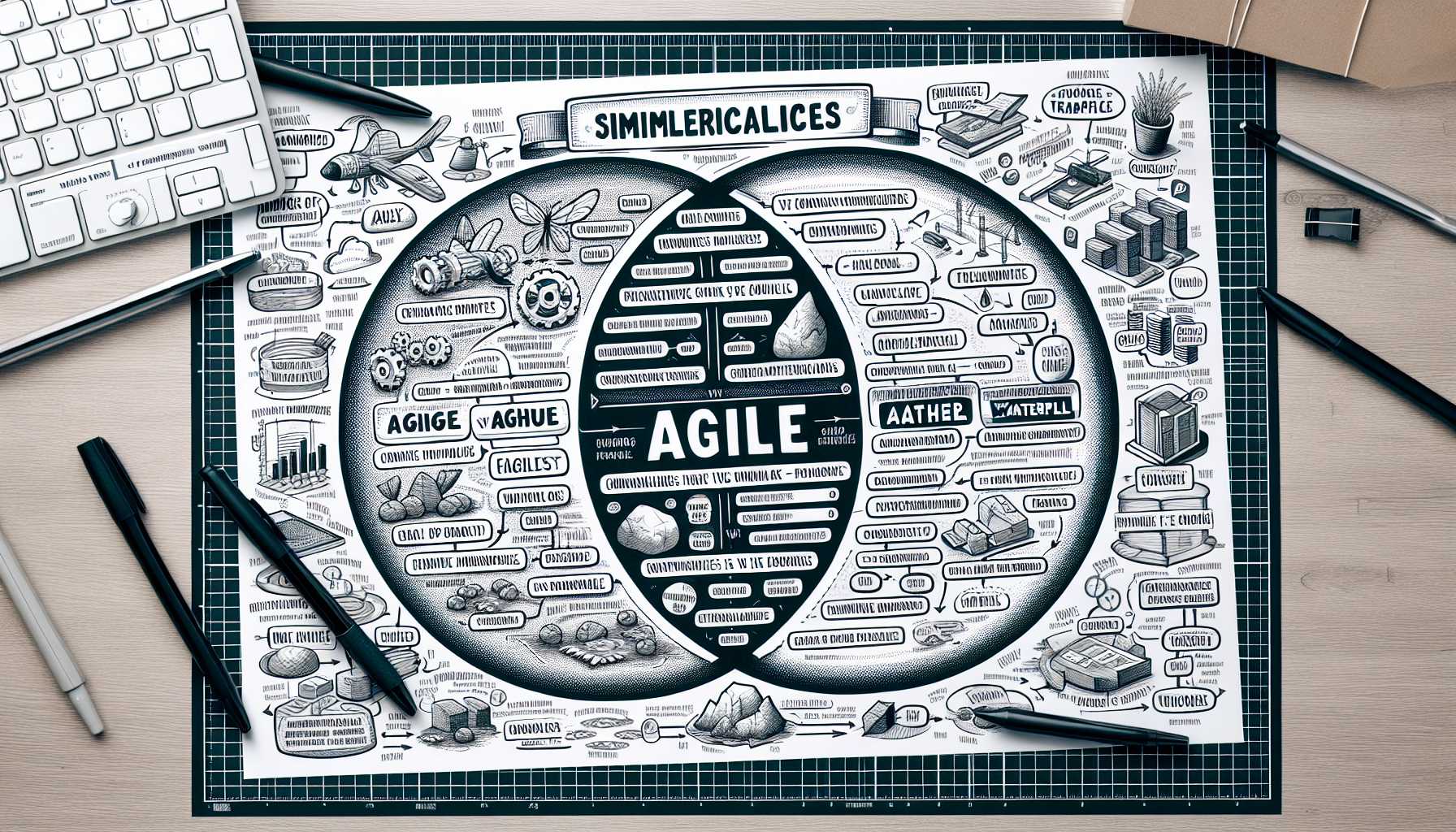 Agile vs. Waterfall: Navigating the Rapids of Product Management