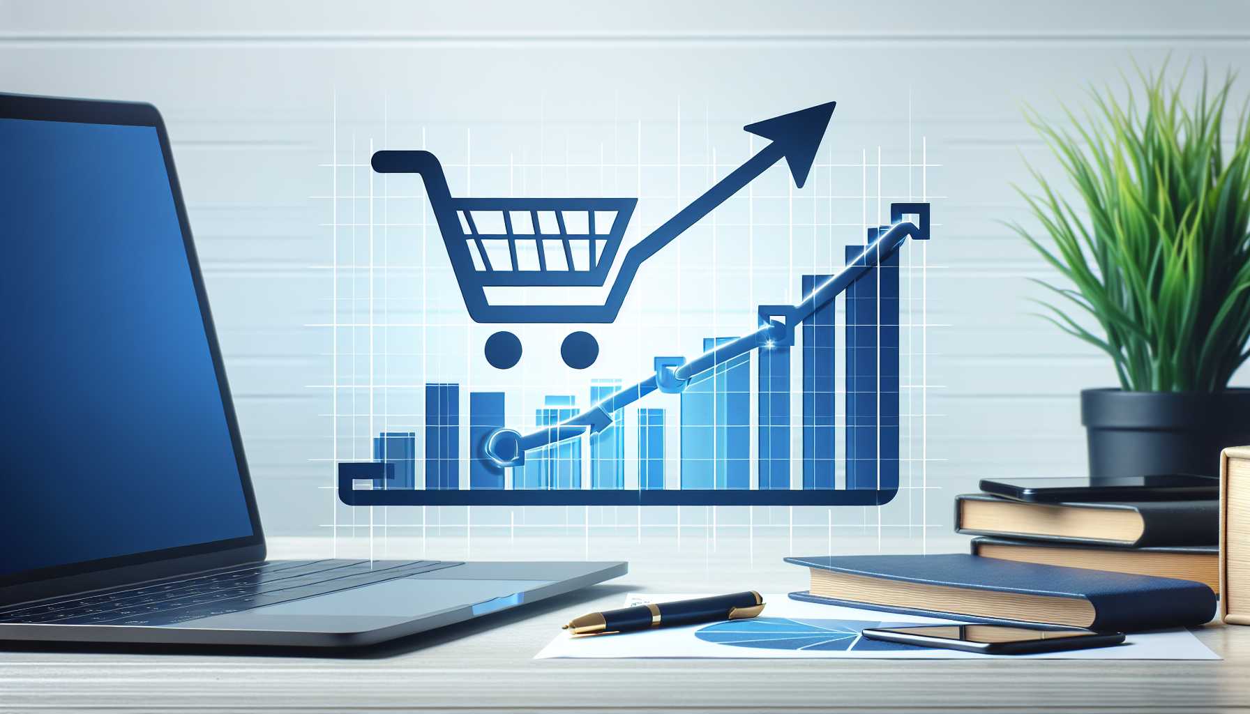 Broadcom and MercadoLibre logos with an upward stock split trend line