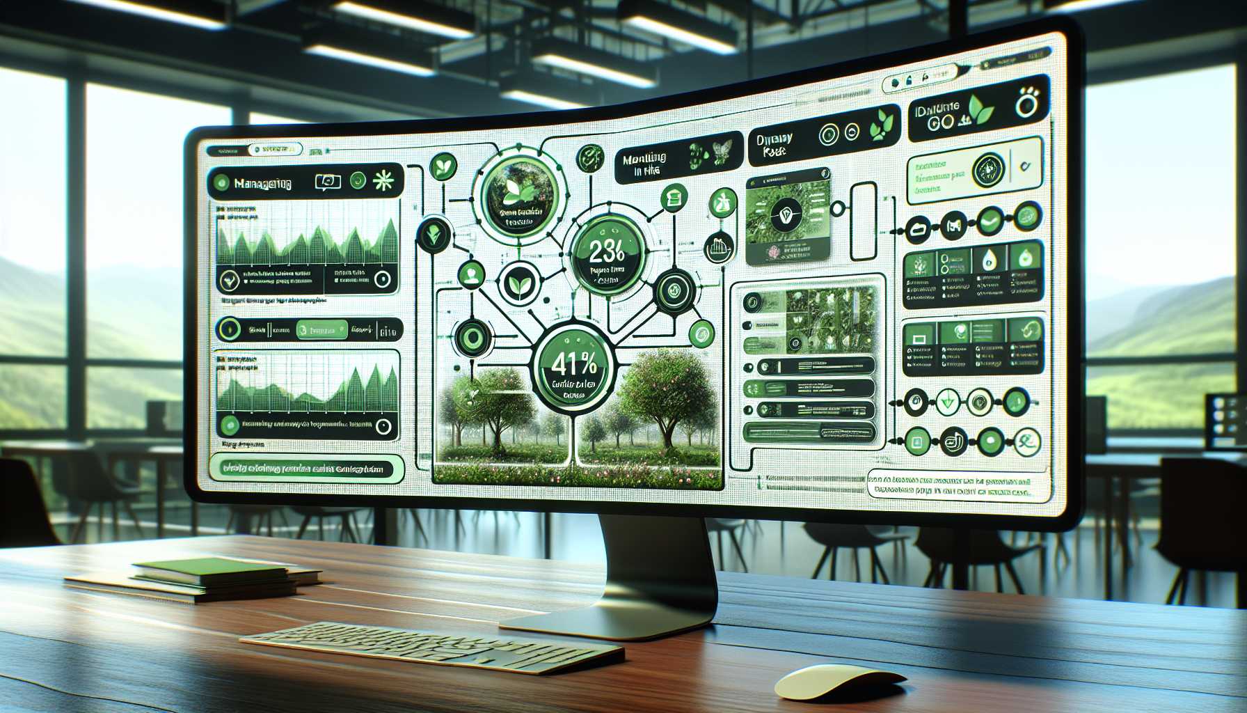 Linktree interface with dynamic content scheduling