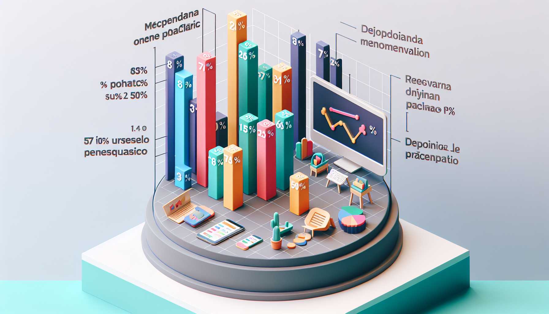 a graph showing the percentage of Spanish people using online platforms for home renovation services