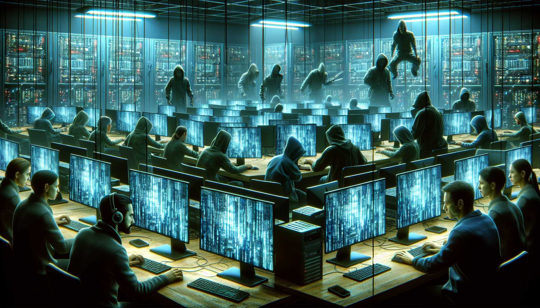 US cybersecurity agents disrupting a network of hackers