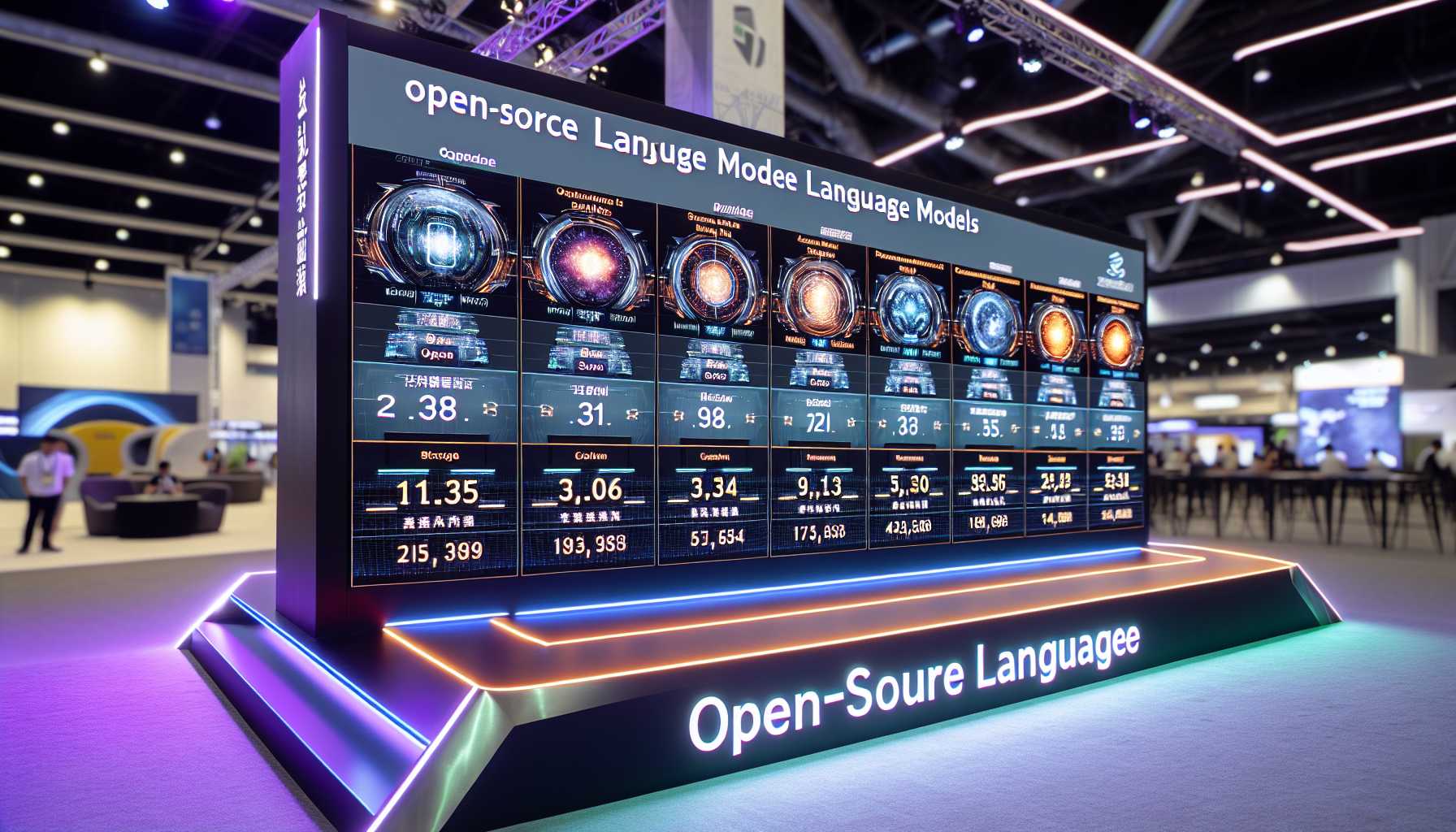 Hugging Face leaderboard showcasing top open-source language models