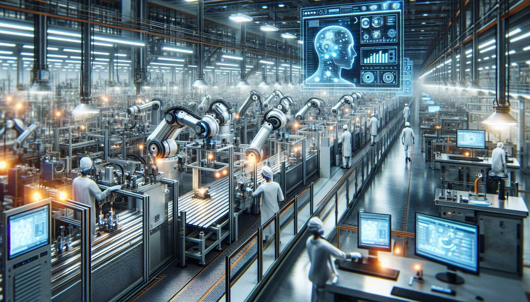 Revolutionizing Precision Manufacturing: AI-driven Factories and Robots in the Forefront of Innovation